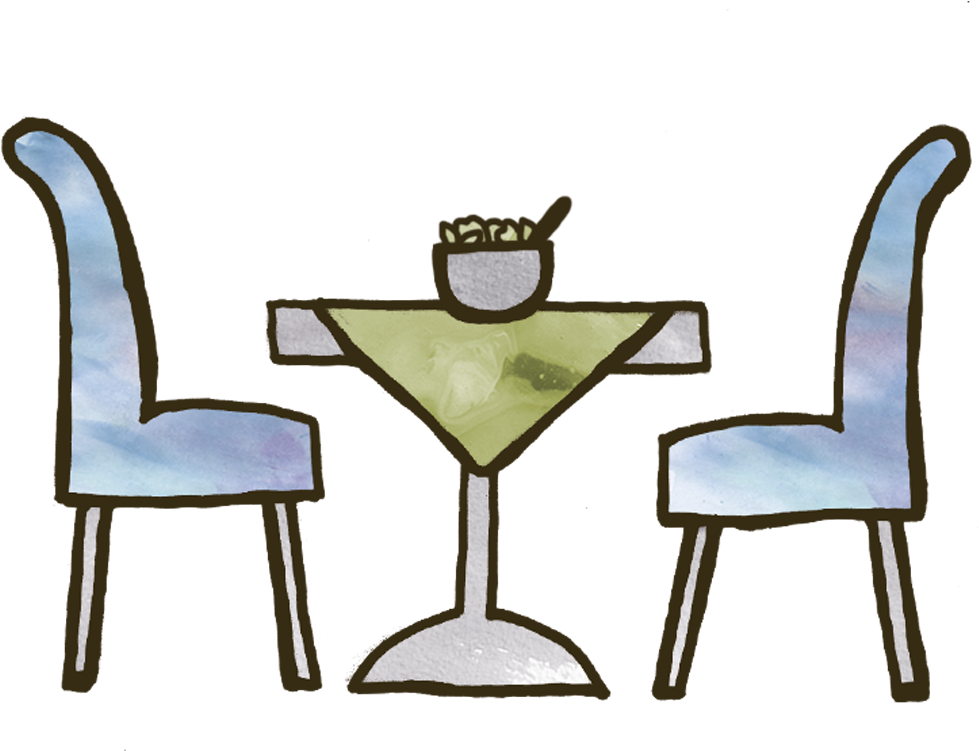 Better Together - Chair Clipart (1000x1000), Png Download