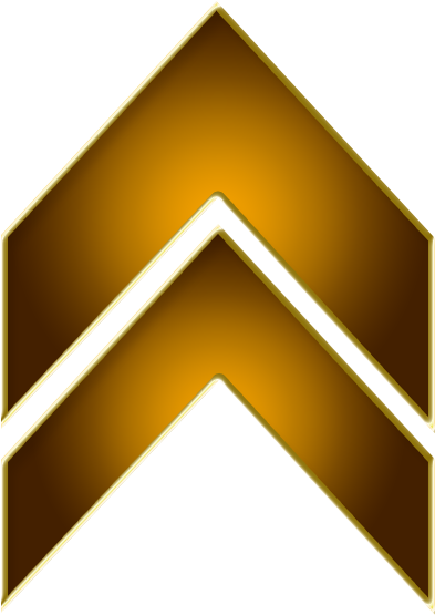 Arrow Gold Png - Sign Clipart (591x591), Png Download