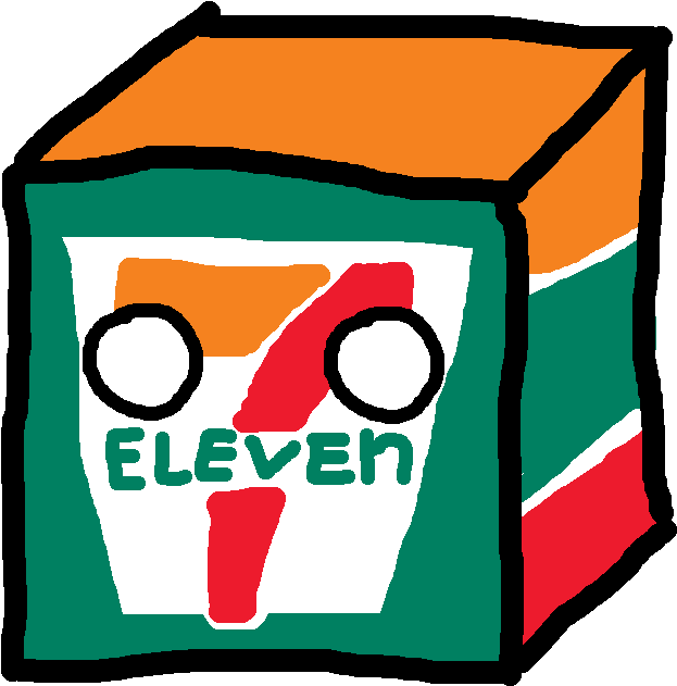 7-elevencube Clipart - Full Size Clipart (#3818069) - PinClipart