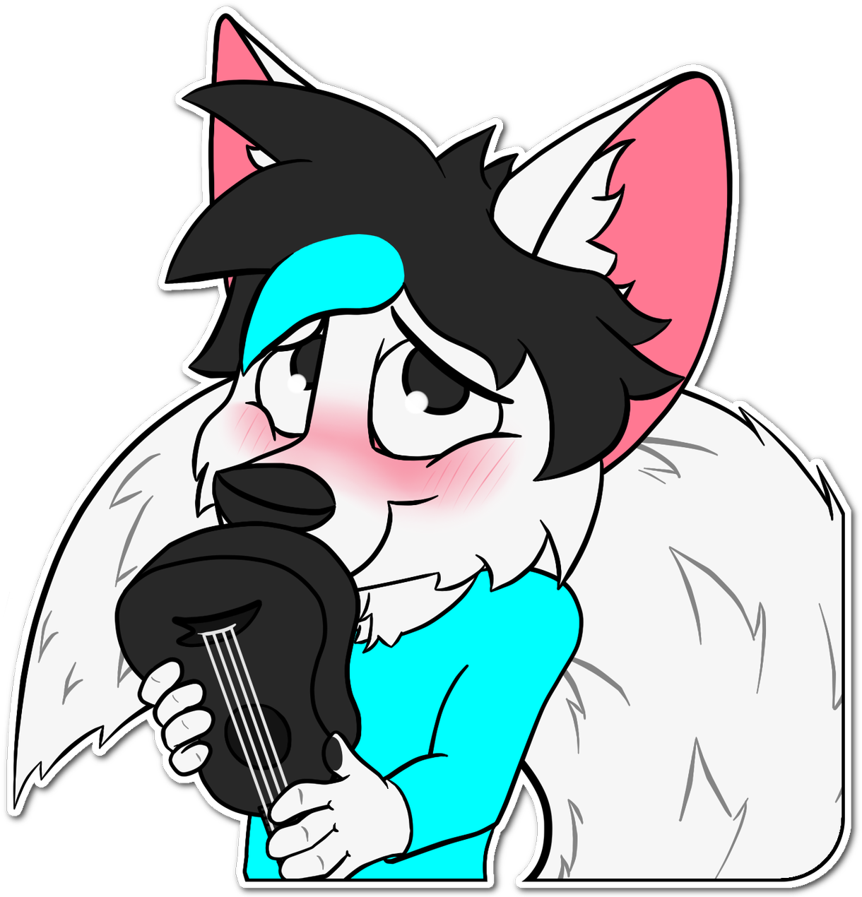 Telegram Stickers - Cartoon Clipart (1280x1280), Png Download