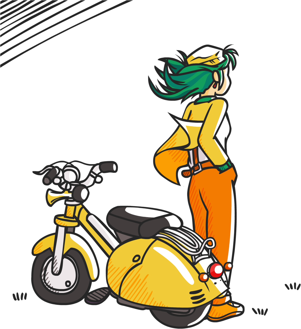 Comfy Apocalypse - Cartoon Clipart (1280x1396), Png Download