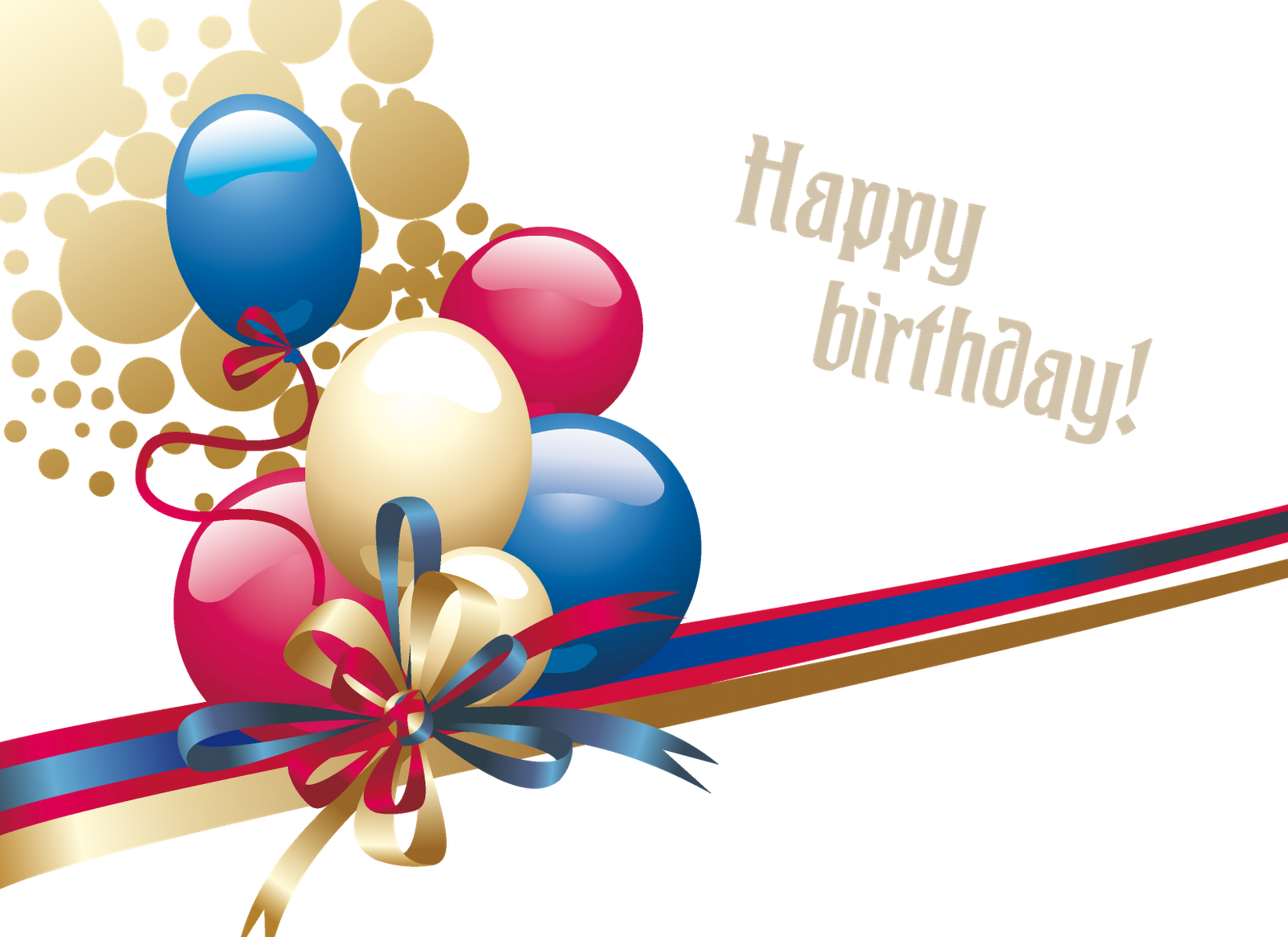 Happy Birthday, Feliz Cumpleaños Png Clipart (1600x1164), Png Download