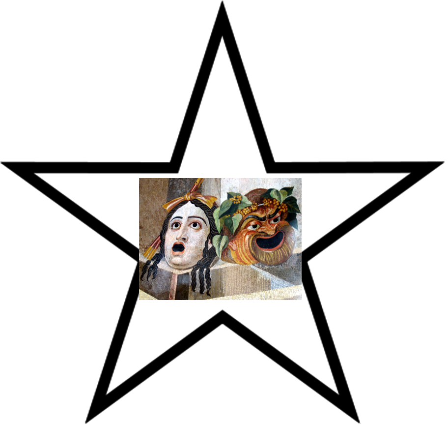 Tragedy Star - Stratford Academy Macon Ga Clipart (912x864), Png Download