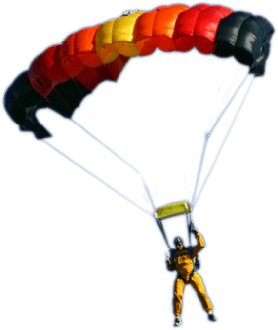 Free Png Colourful Parachute Png Image With Transparent - Png Parashoot Clipart (850x679), Png Download
