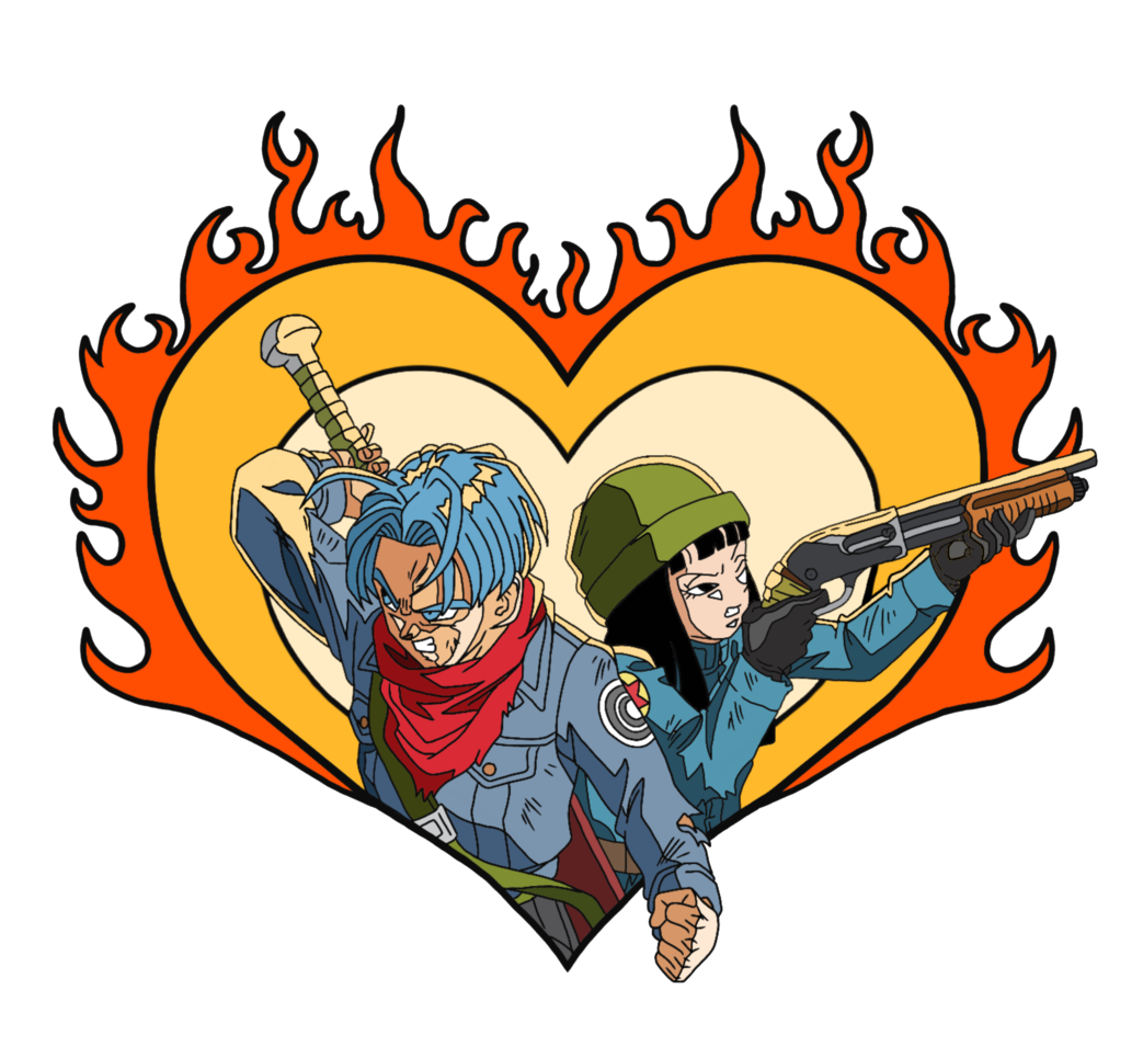 Love Under Fire - Cartoon Clipart (1060x964), Png Download