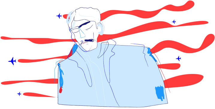 Read Fares' Story, A Civil Servant - Illustration Clipart (750x422), Png Download