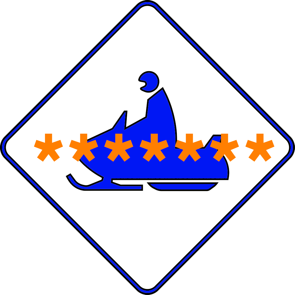 Banner Sled Sask Com Saskatchewan Snow Conditions Trails - Deep Ayat Broken In English Clipart (1024x1024), Png Download