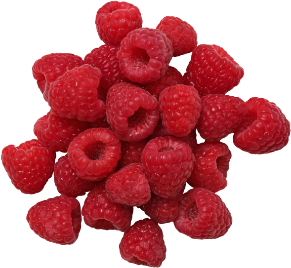 Raspberries - Frutti Di Bosco Clipart (866x650), Png Download