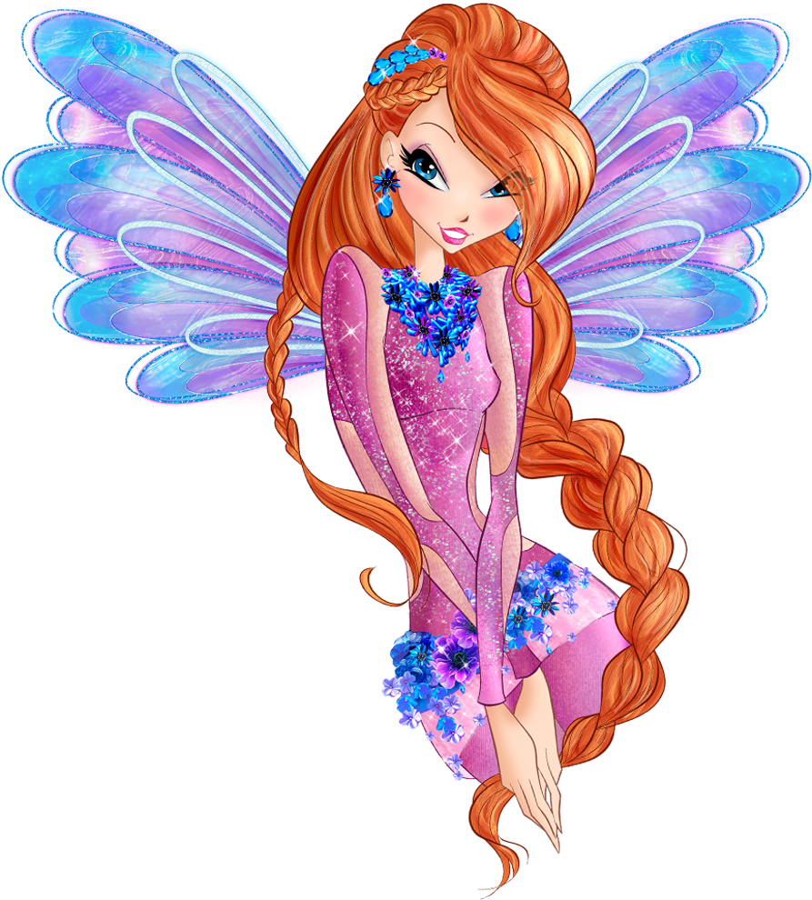 World Of Winx Onyrix Transformation Picture Bloom Png Clipart (893x990), Png Download