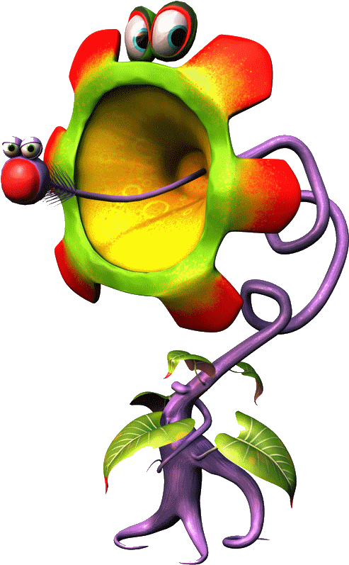 Transformation Information - Yooka Laylee Flower Form Clipart (547x819), Png Download