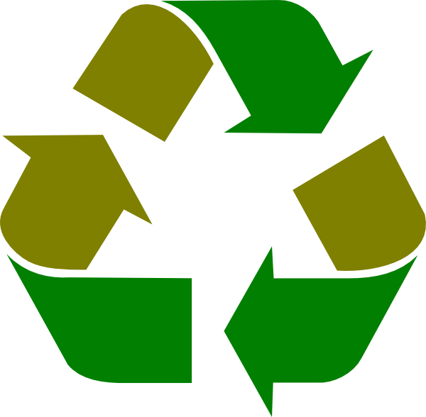 Recycle Symbol Clipart (600x588), Png Download