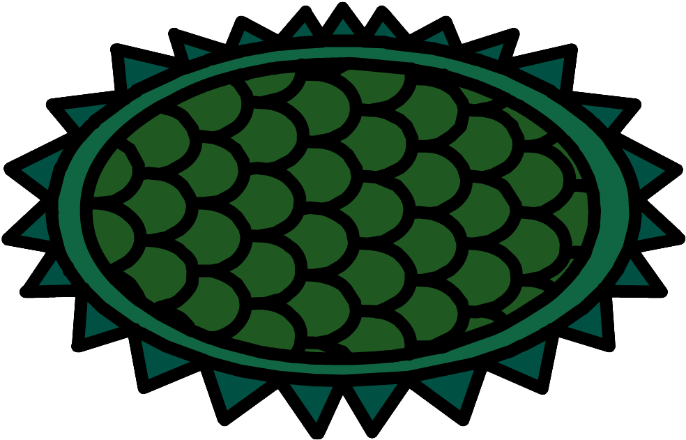 Monster Rug - Vector Graphics Clipart (1016x650), Png Download