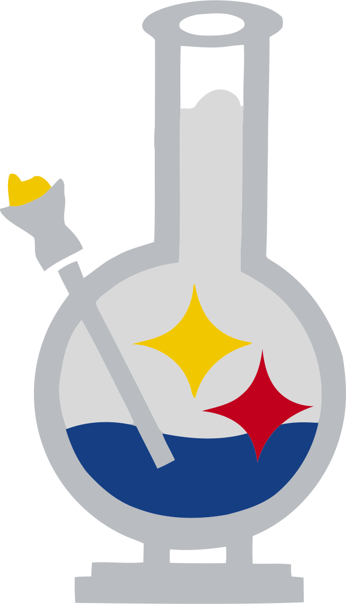 Iron On Stickers - Logos And Uniforms Of The Pittsburgh Steelers Clipart (693x1210), Png Download