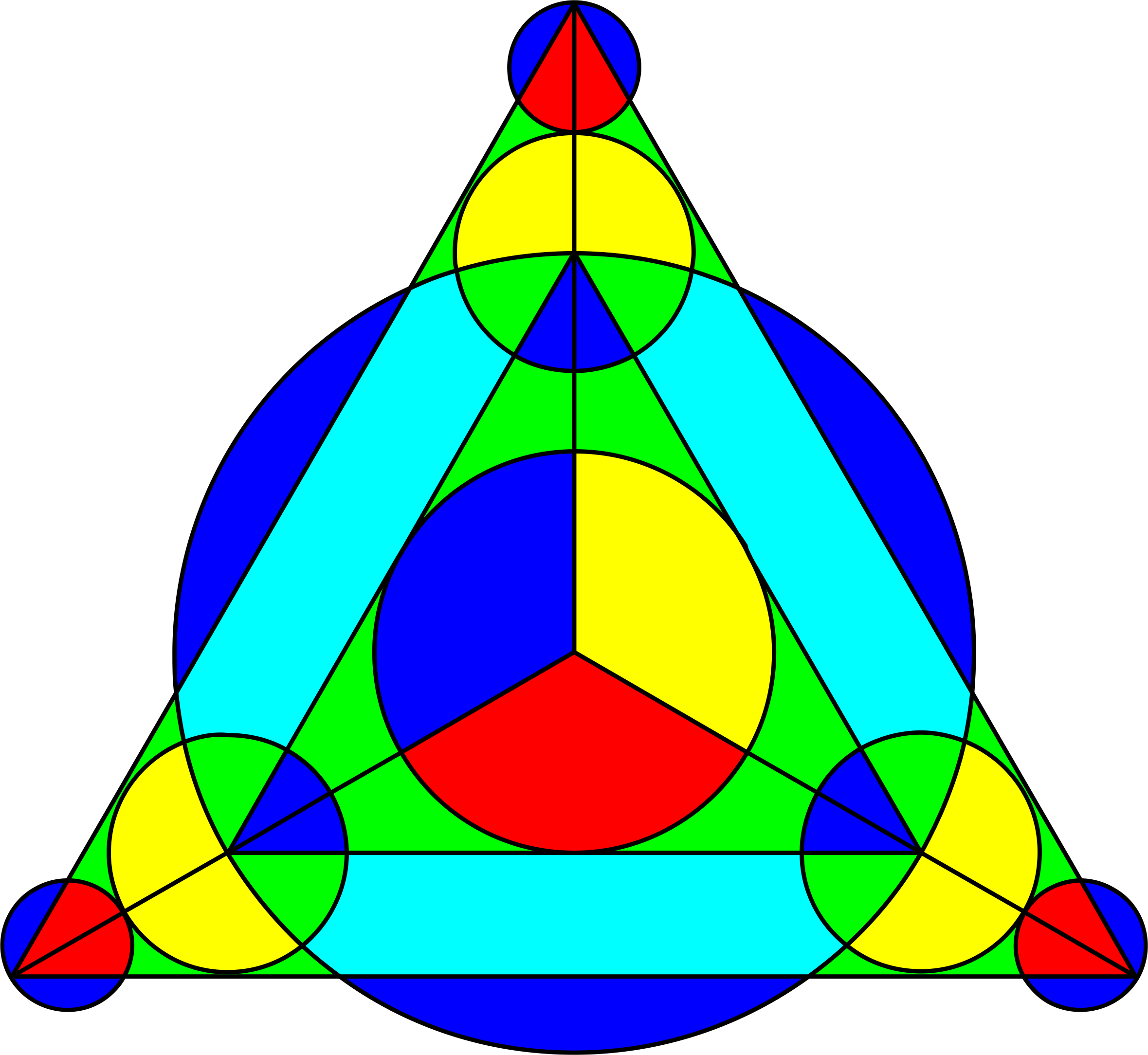 This Free Icons Png Design Of Abstract Triangles Clipart (2359x2168), Png Download