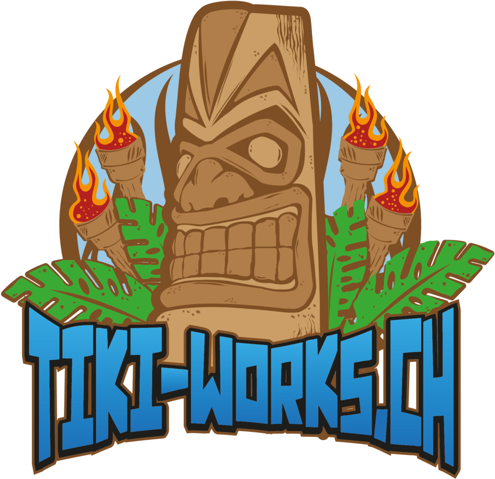 Tiki Works Logo 15[3] Clipart (1000x1000), Png Download