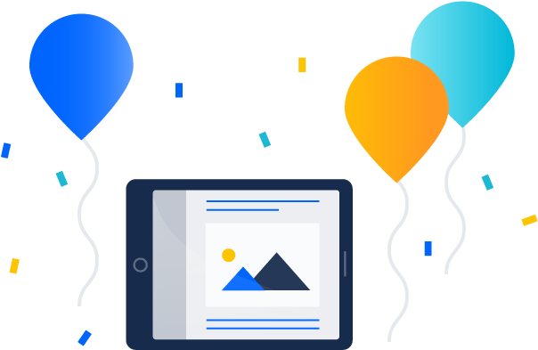 Introducing Confluence Cloud For Ipad Clipart (880x440), Png Download