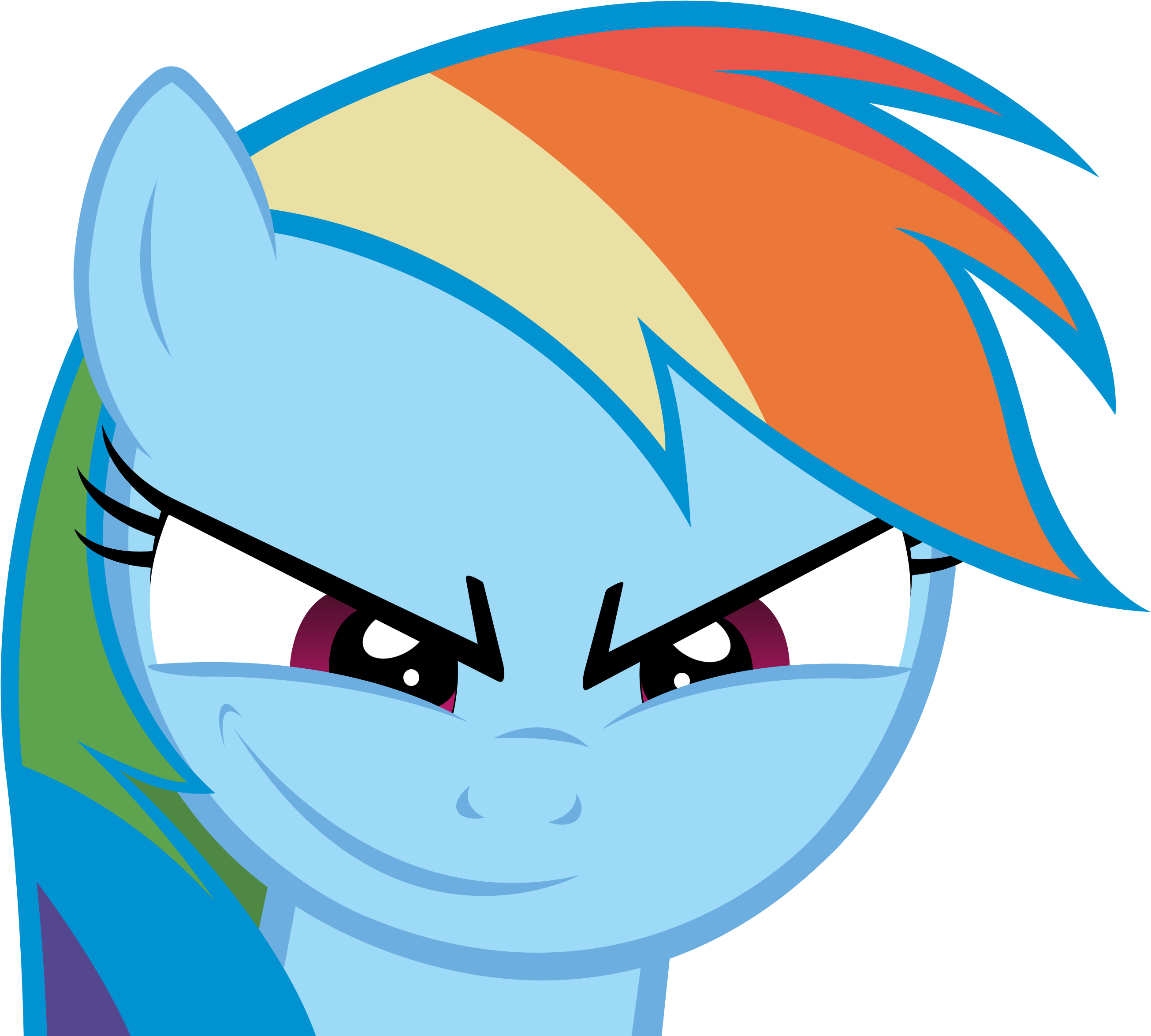 Taste The Rainbow - Cartoon Clipart (2611x2350), Png Download