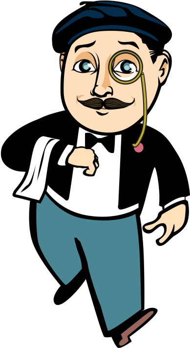 Flat Taste Man - Comics Clipart (800x800), Png Download