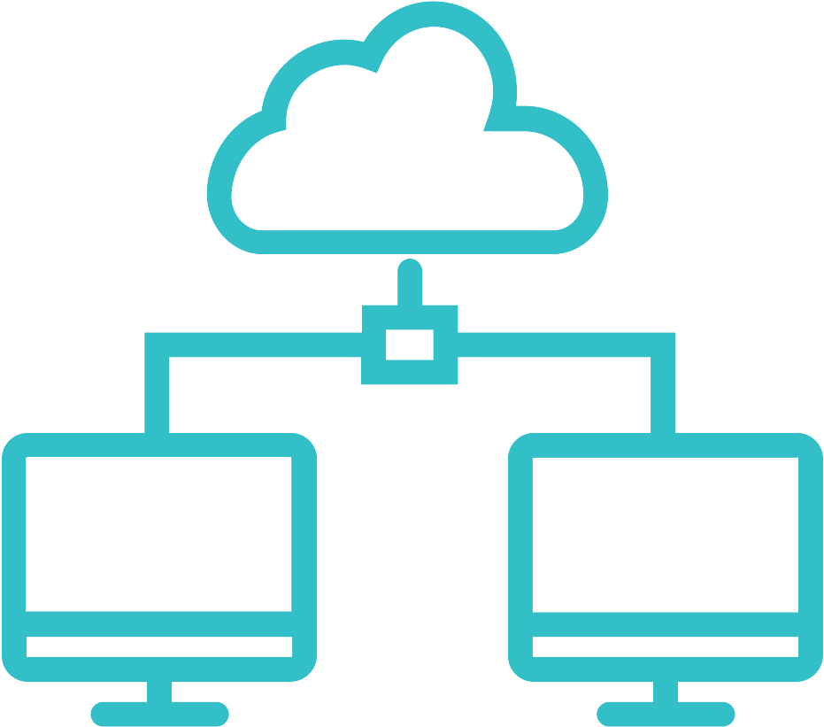 Cloud Services & Technologies - Cómo Dibujar Un Robot Clipart (931x821), Png Download