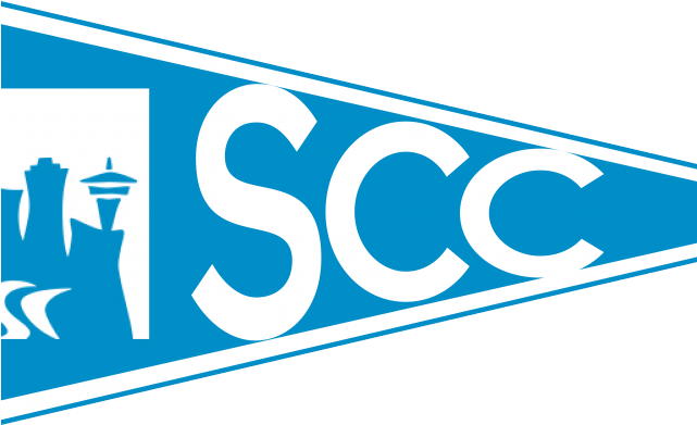 College Pennant Cliparts - Seattle Central College - Png Download (640x480), Png Download