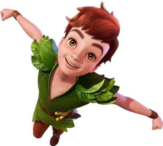 Peter Pan Png Photo - Peter Pan Png Clipart (536x766), Png Download