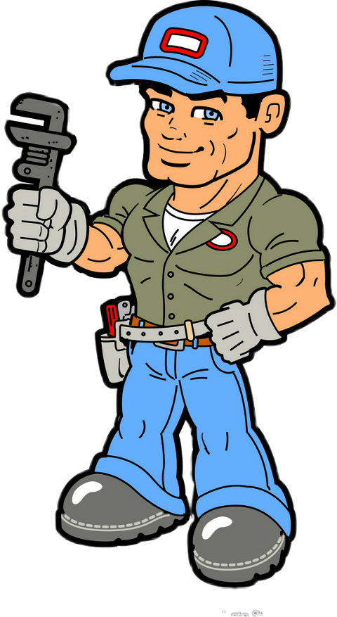 Free To Edit - Builders Cartoon Clipart (480x877), Png Download