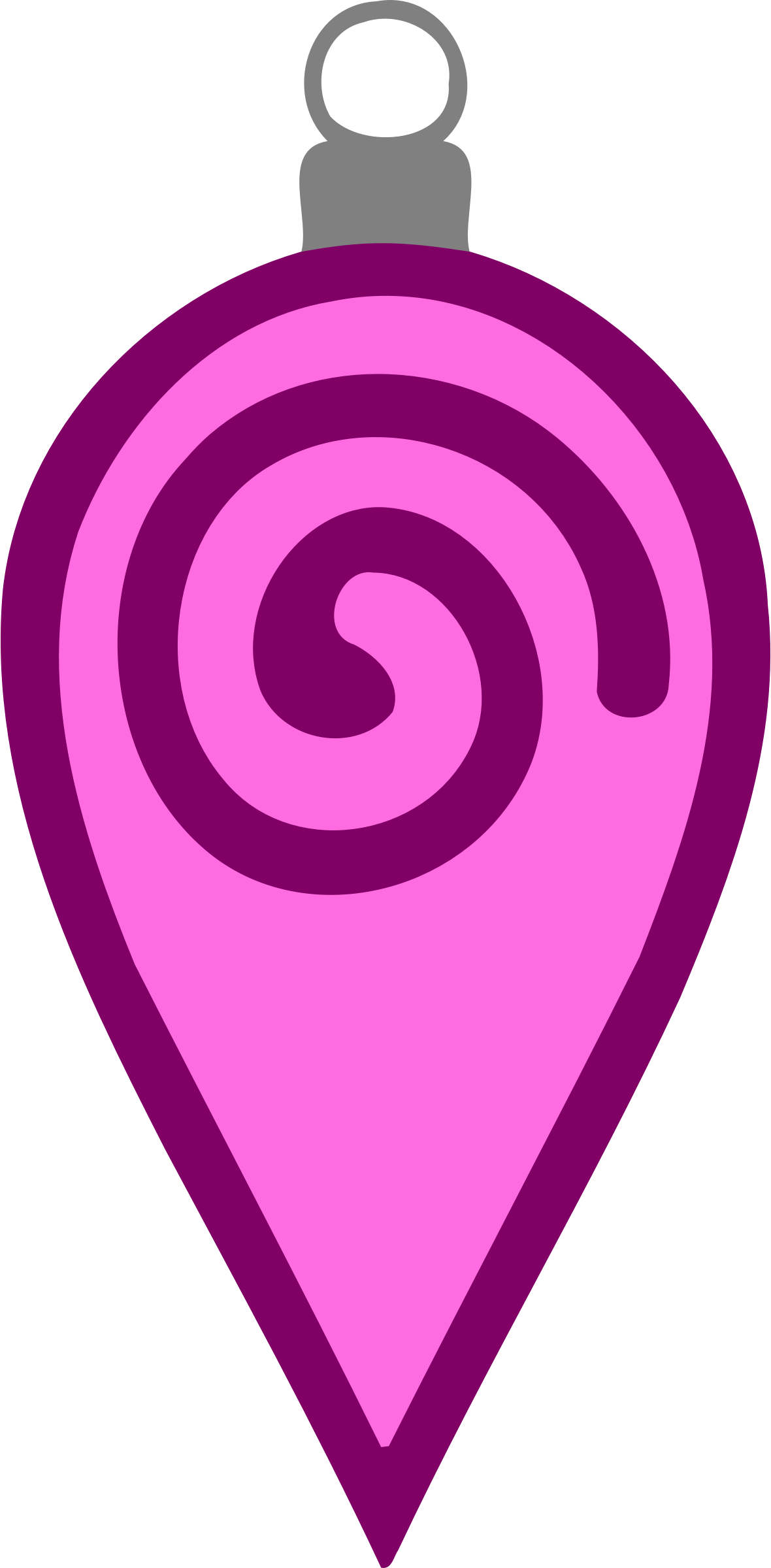 Spiral Clipart Simple - Clip Art - Png Download (1180x2400), Png Download