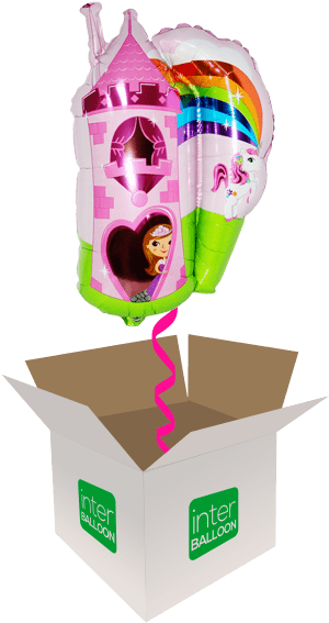 31″ Pink Princess Castle - Welcome To Your New Home Clipart (568x568), Png Download