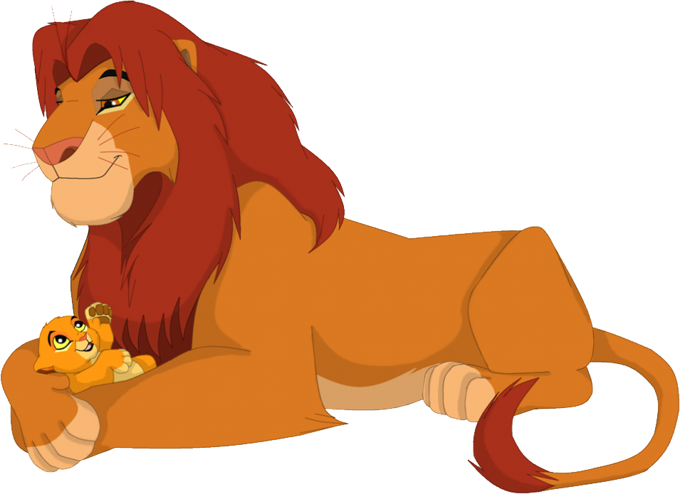 Download - Cheetah Daddy Clipart (955x695), Png Download
