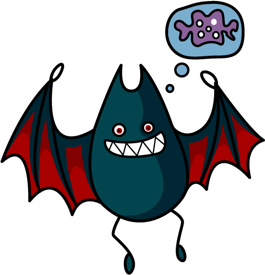 Bat Sticker Clipart (618x618), Png Download