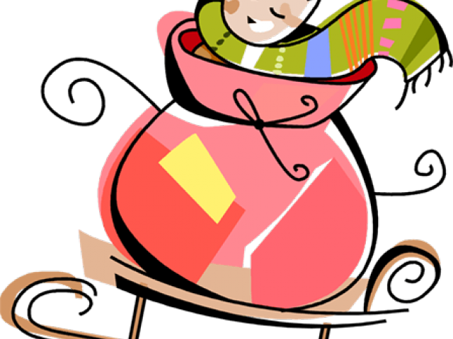 Sleigh Clipart Toy - Png Download (640x480), Png Download
