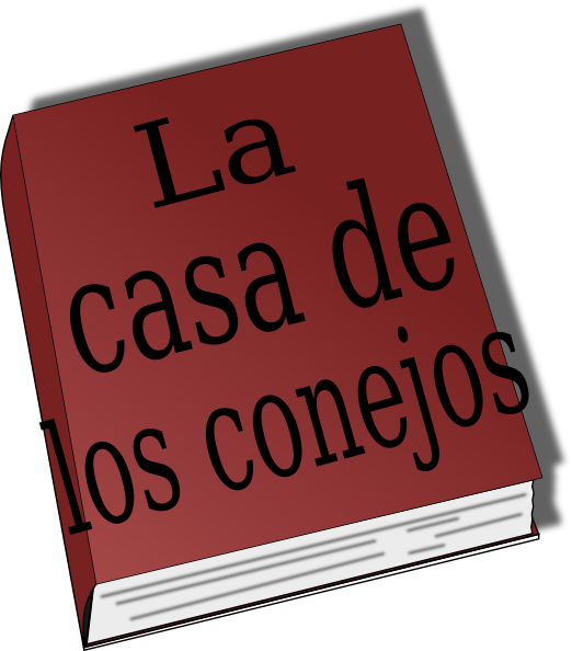 La Casa De Los Conejos Book Cover Clip Art - Sign - Png Download (522x594), Png Download