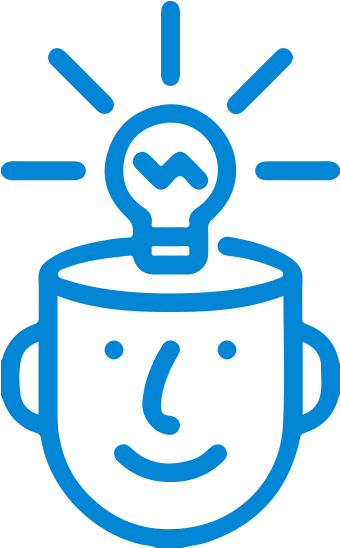 Benefits Of A Loyalty Program - Thinking Light Bulb Transparent Clipart (1200x687), Png Download