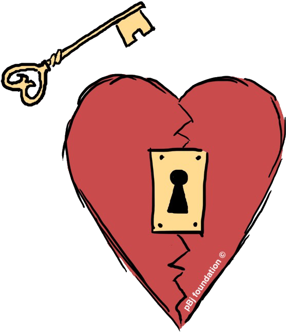 Pink Key Hole Wm - Heart Clipart (750x750), Png Download