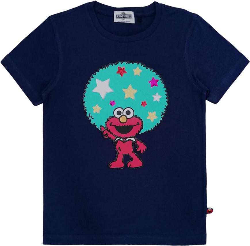 Elmo Graphic T Shirt - Cartoon Clipart (869x858), Png Download