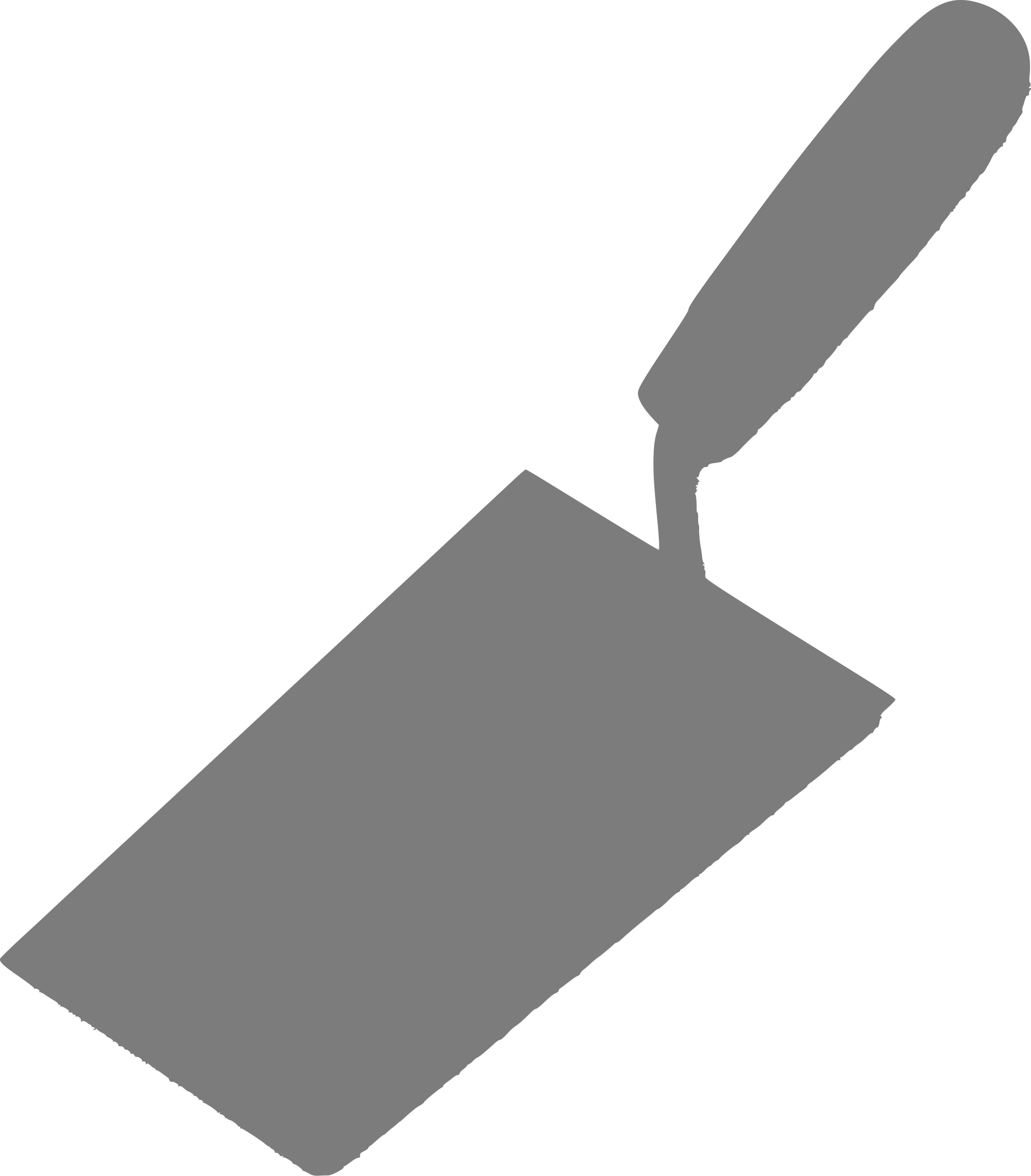 This Free Icons Png Design Of Silhouette Outil 05 Clipart (2103x2400), Png Download