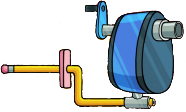 Pencil Sharpener Magisword Clipart (760x458), Png Download