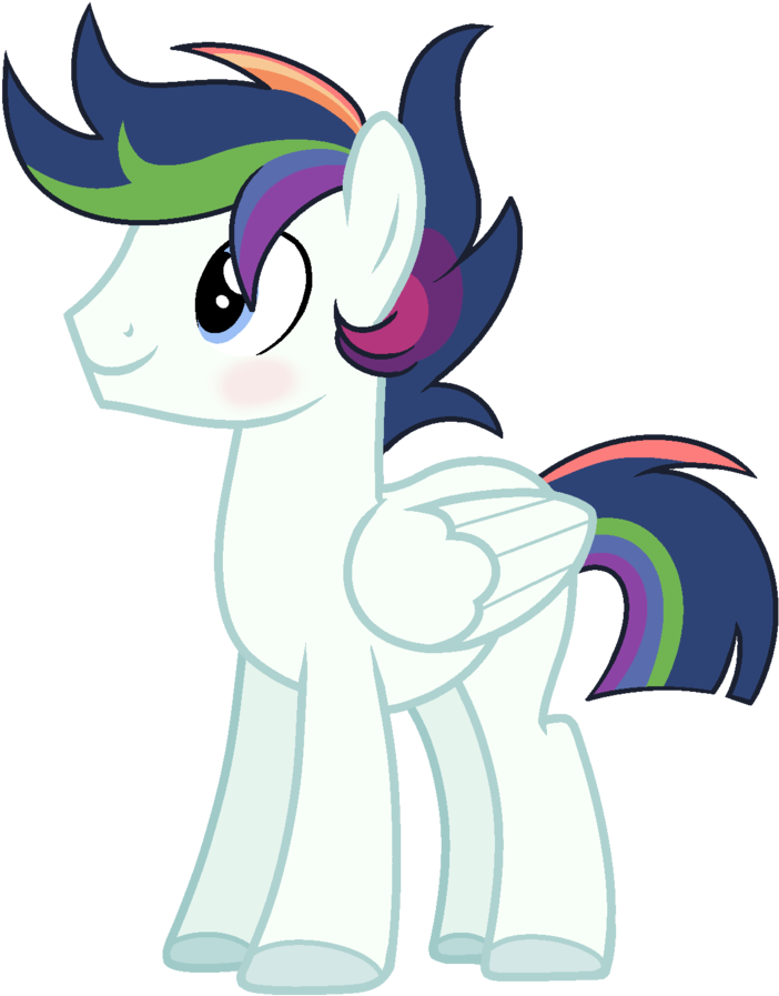 Bronyponyyy2340, Magical Lesbian Spawn, Male, Oc, Oc - Cartoon Clipart (702x897), Png Download
