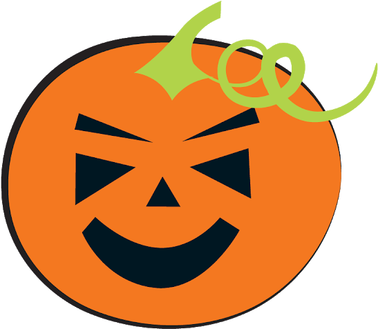 Halloween Pumpkin Clip Art - Jack-o'-lantern - Png Download (620x620), Png Download