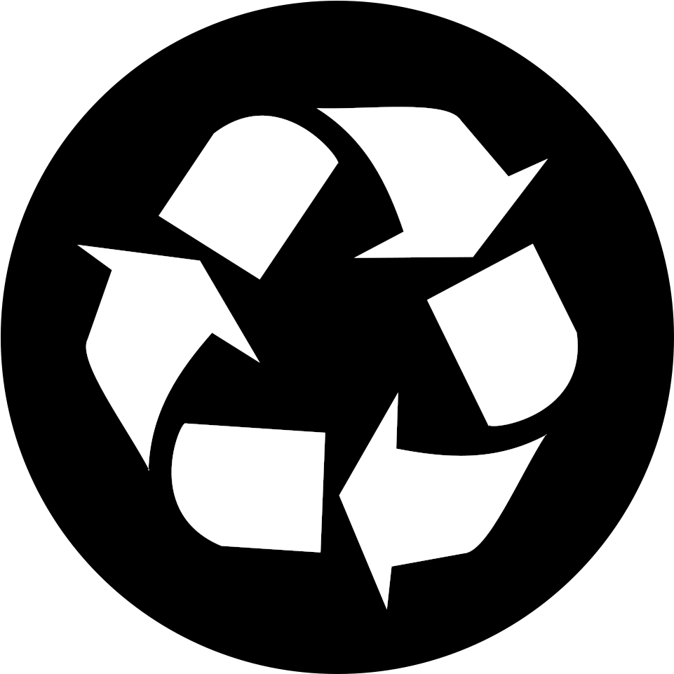 Recycle - Simbolo Reciclaje Png Clipart (1000x1000), Png Download