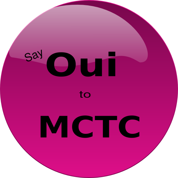 Oui To Mctc Svg Clip Arts 600 X 600 Px - Png Download (600x600), Png Download