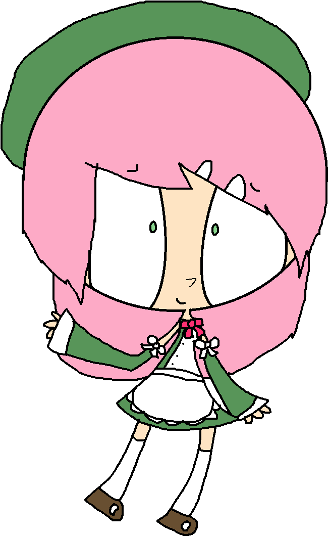 Momo Momone - Cartoon Clipart (914x1168), Png Download