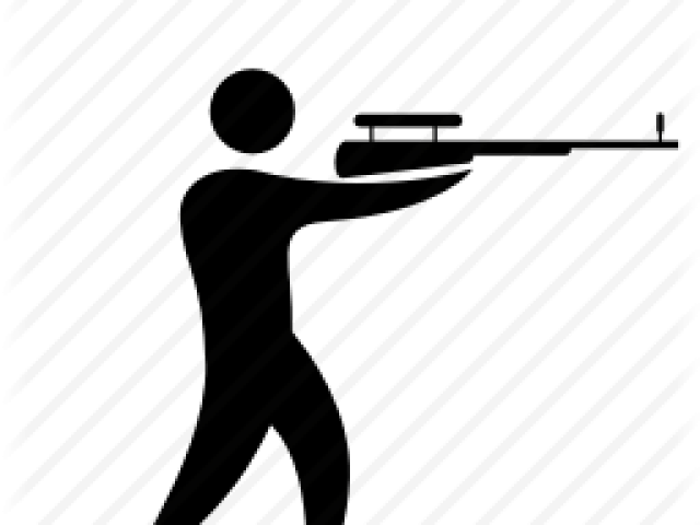 Shoot Rifle Clipart (640x480), Png Download