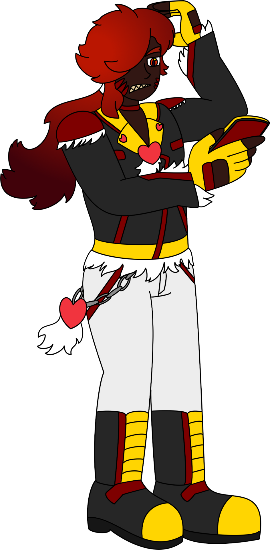 Block - - Cartoon Clipart (944x1920), Png Download