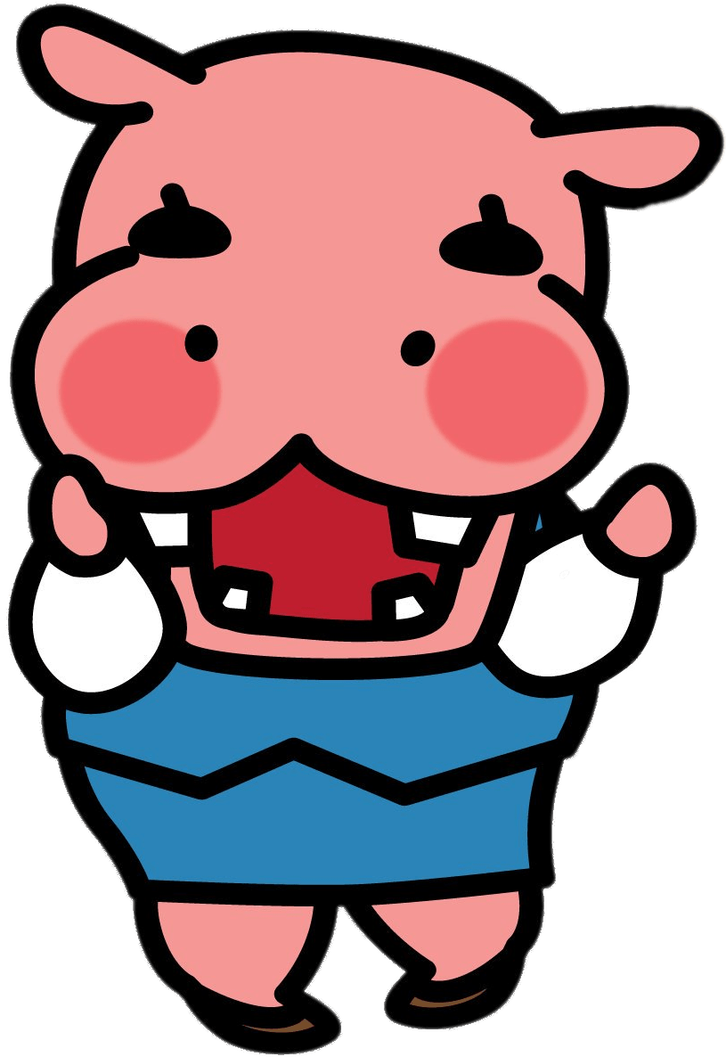 Aggretsuko Character Kabae The Hippopotamus - Aggretsuko Kabae Clipart (833x1191), Png Download