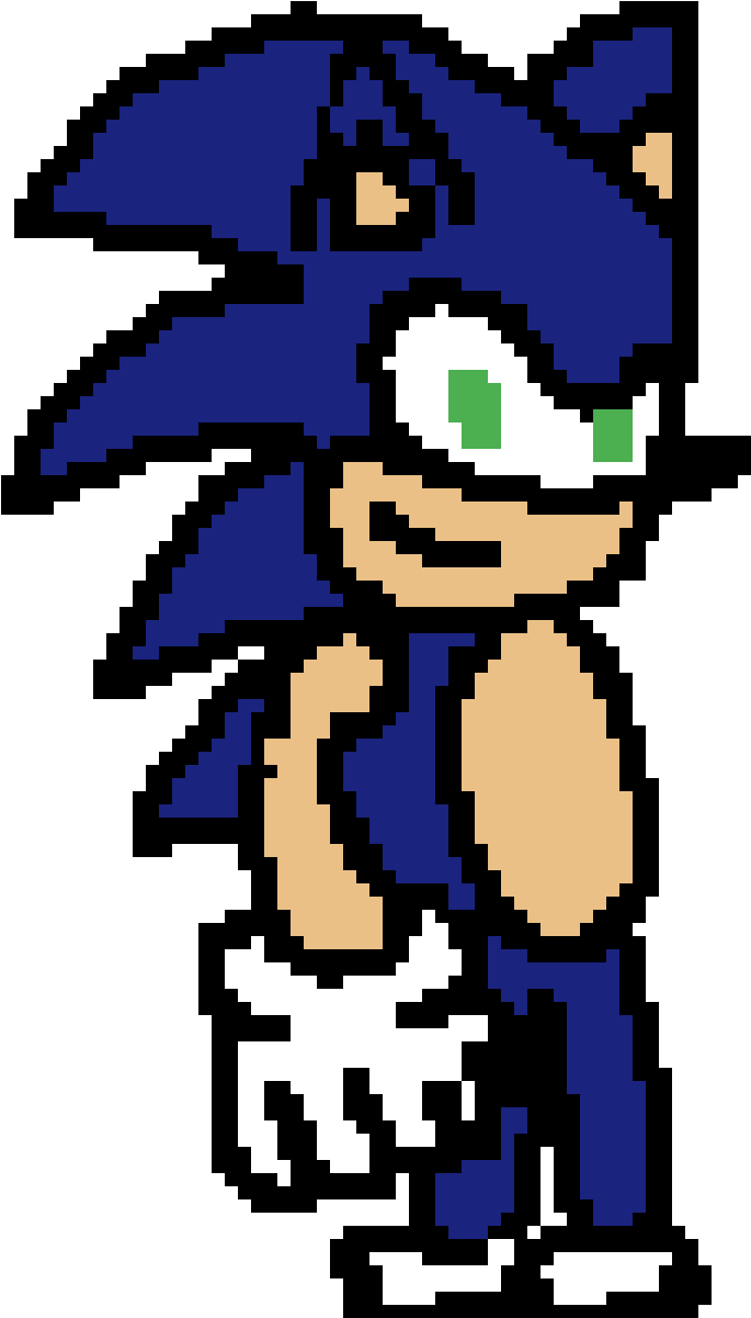 Sonic The Hedgehog - Cartoon Clipart (1200x1200), Png Download