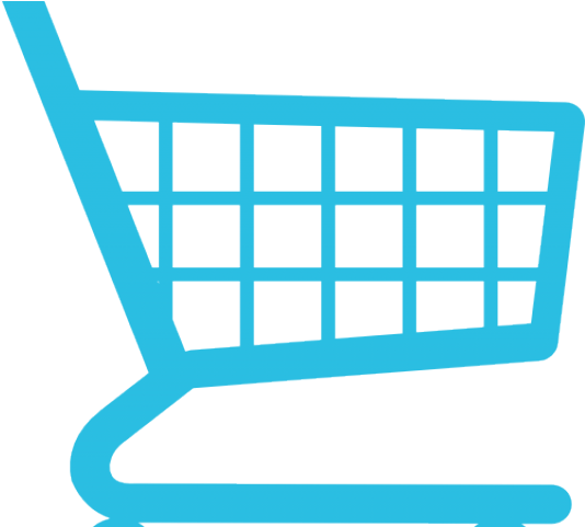 Online Banking Clipart Digital Commerce - Shopping Cart Png Blue Transparent Png (640x480), Png Download
