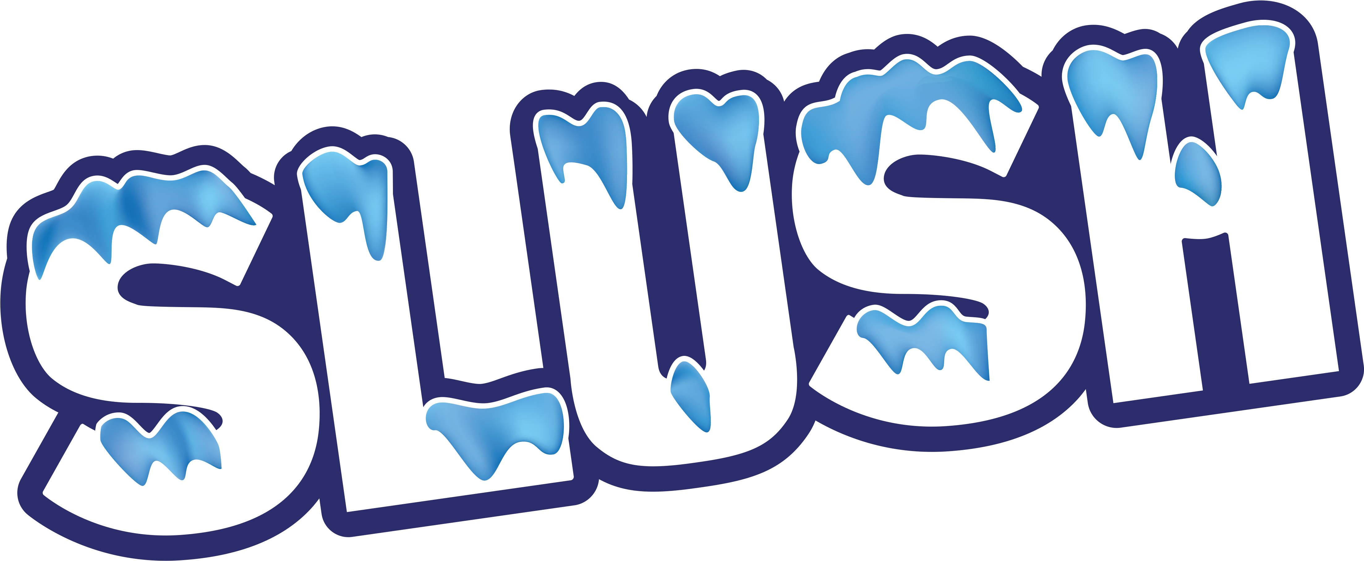 Draco Vapors - Slush Logo Clipart (4426x1845), Png Download