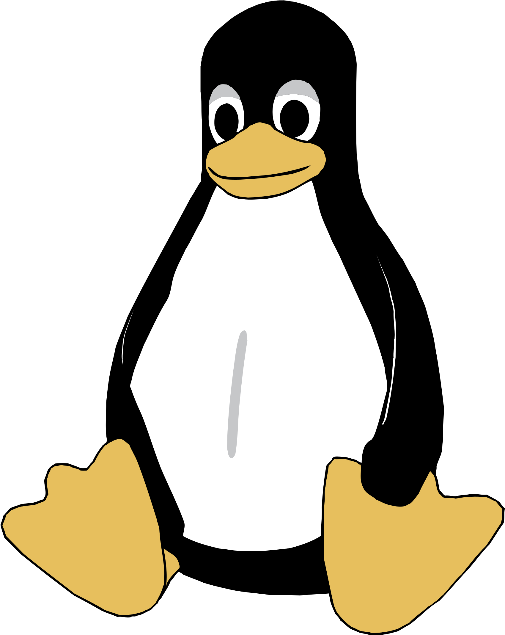 2400 X 2400 10 - Tux Logo Transparent Clipart (2400x2400), Png Download