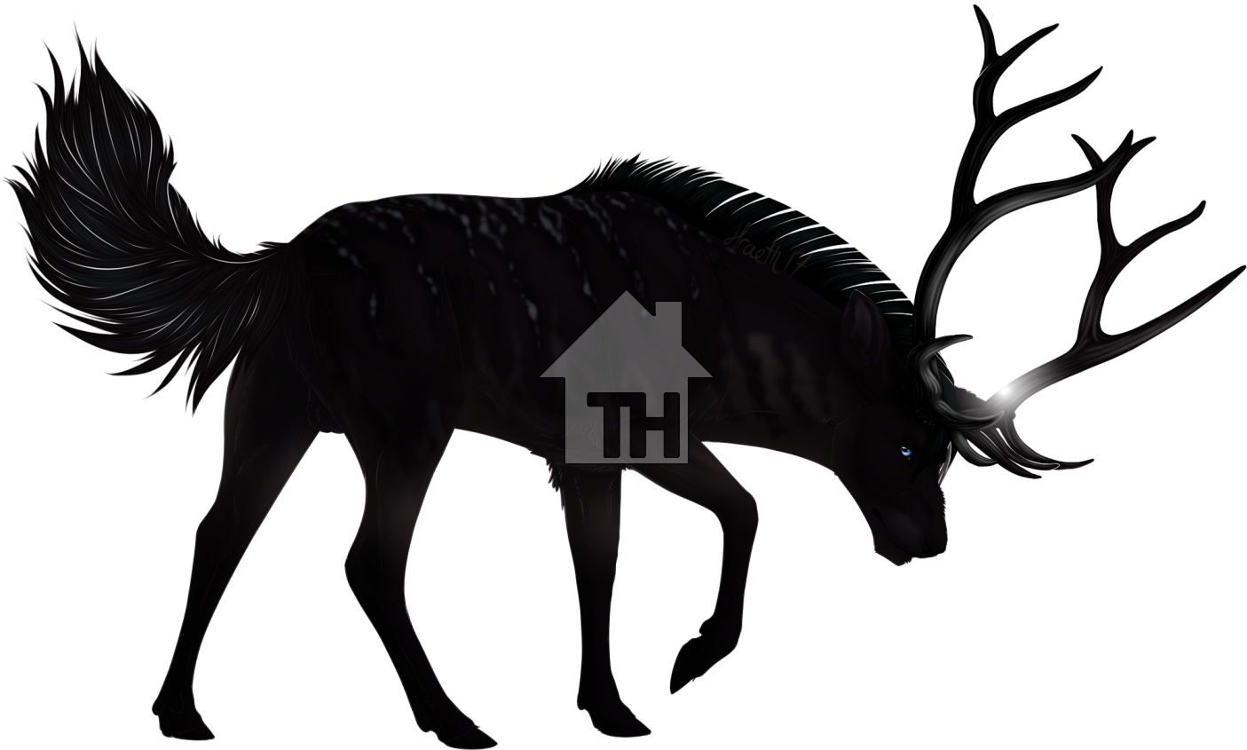 Daze Brooks - Elk Clipart (1411x848), Png Download